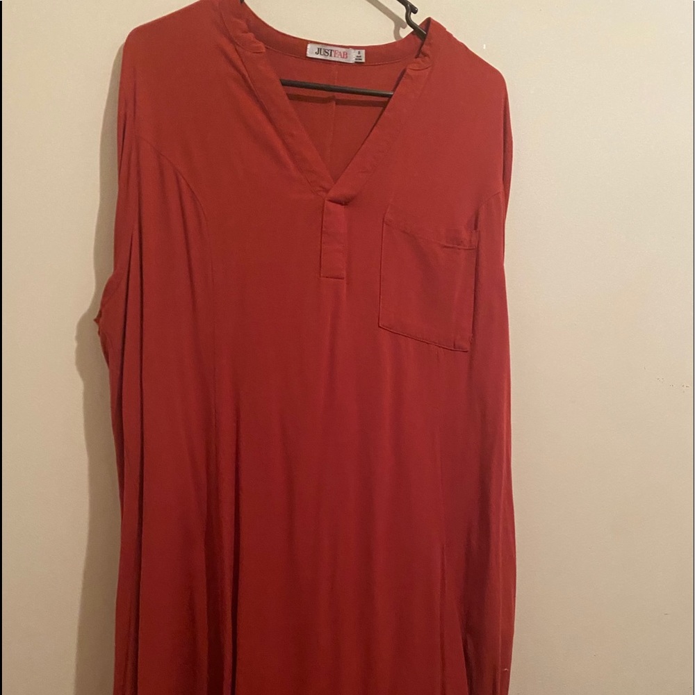 Rust dress